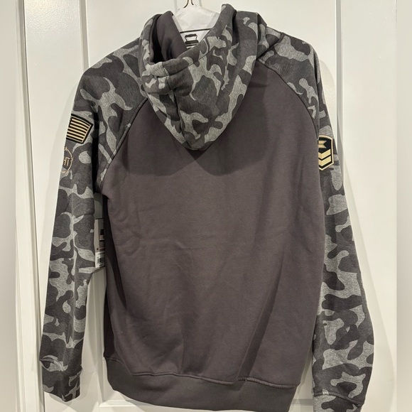 NC State Mens Support Our Troops Hoodie - Medium - Picture 4 of 5